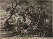Schelte a Bolswert, Krajobraz z wozem kamieni, 1640-1657
